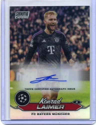 Konrad Laimer 2023 Panini Stadium Club Chrome