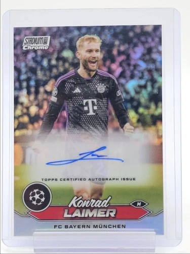 Konrad Laimer 2023 Topps Stadium Club Chrome