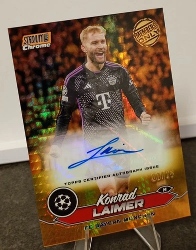 Konrad Laimer 2023 Topps Stadium Club Chrome /25