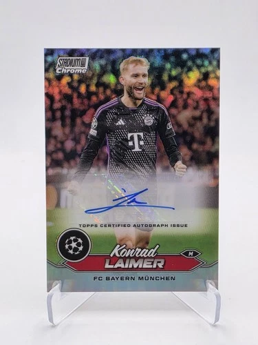 Konrad Laimer 2024 Panini Stadium Club Chrome Refractor