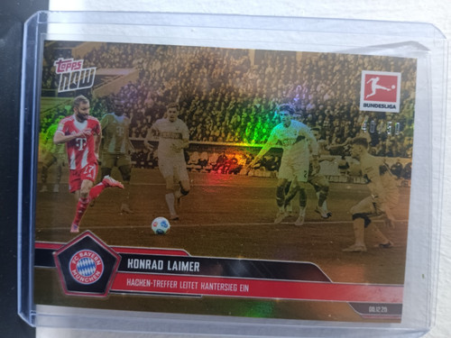 Konrad Laimer 2025 Topps NOW /50