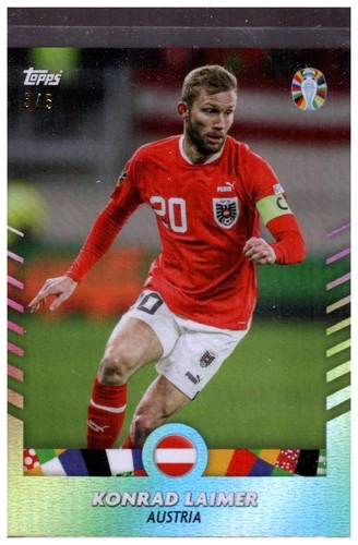Konrad Laimer 2024 Topps UEFA Euro Platinum /5