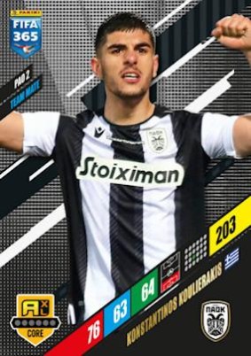Konstantinos Koulierakis 2024 Panini Adrenalyn XL FIFA 365