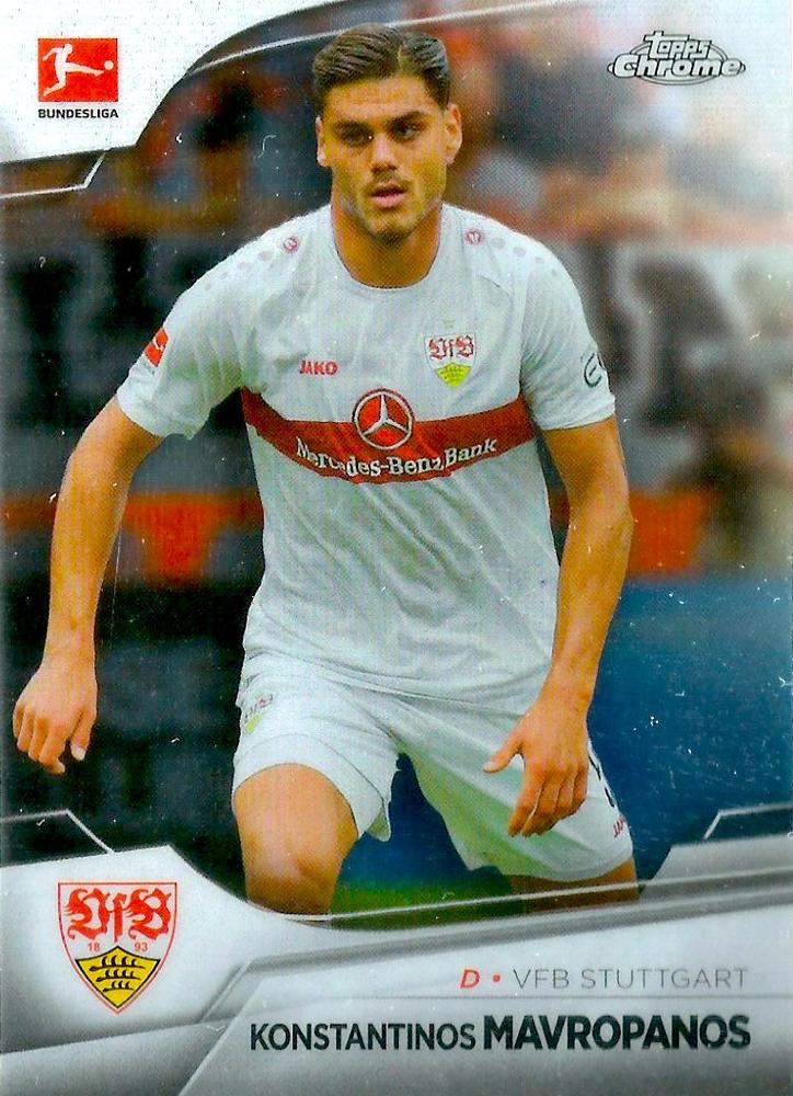 Konstantinos Mavropanos 2022 Topps Chrome Bundesliga 91