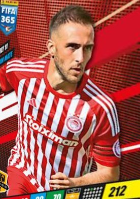 Kostas Fortounis 2024 Panini Adrenalyn XL FIFA 365