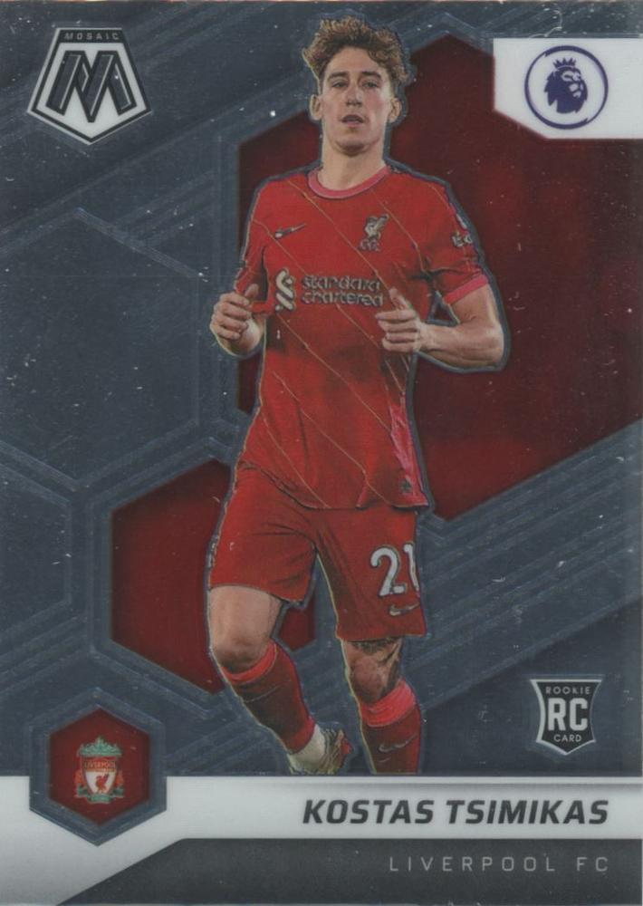 Kostas Tsimikas 2021 Panini Mosaic Premier League