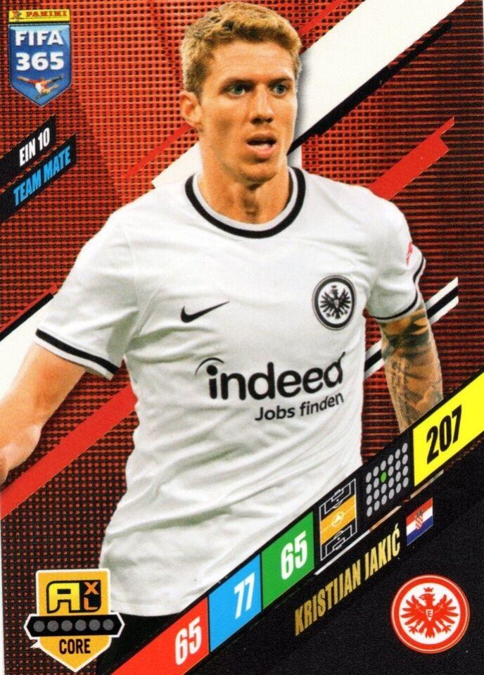 Kristijan Jakic 2024 Panini Adrenalyn XL FIFA 365