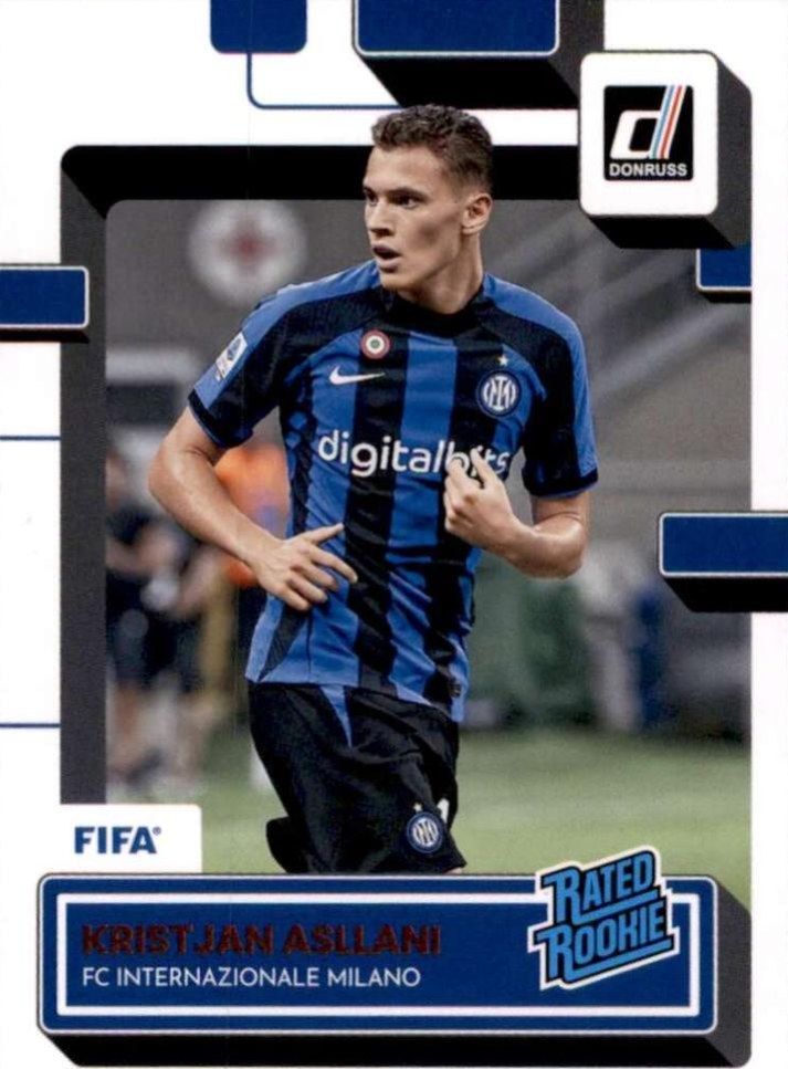 Kristjan Asllani 2022 Panini Donruss Soccer 180