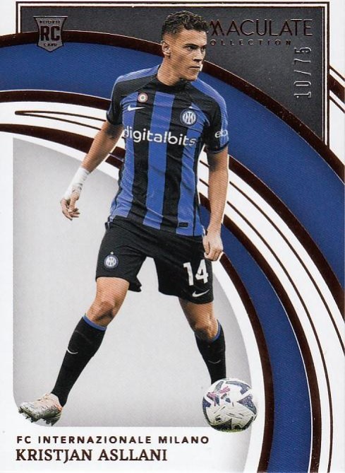 Kristjan Asllani 2022 Panini Immaculate Collection
