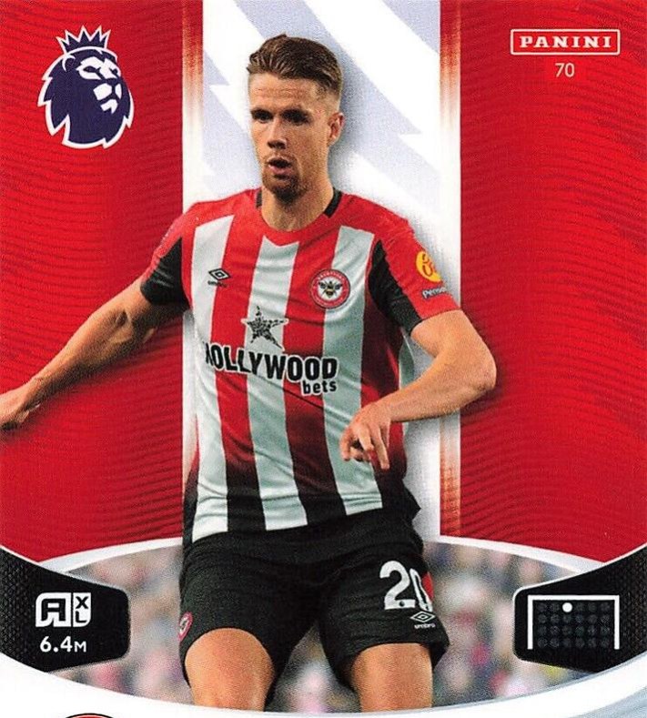 Kristoffer Ajer 2024 Panini Adrenalyn XL Premier League