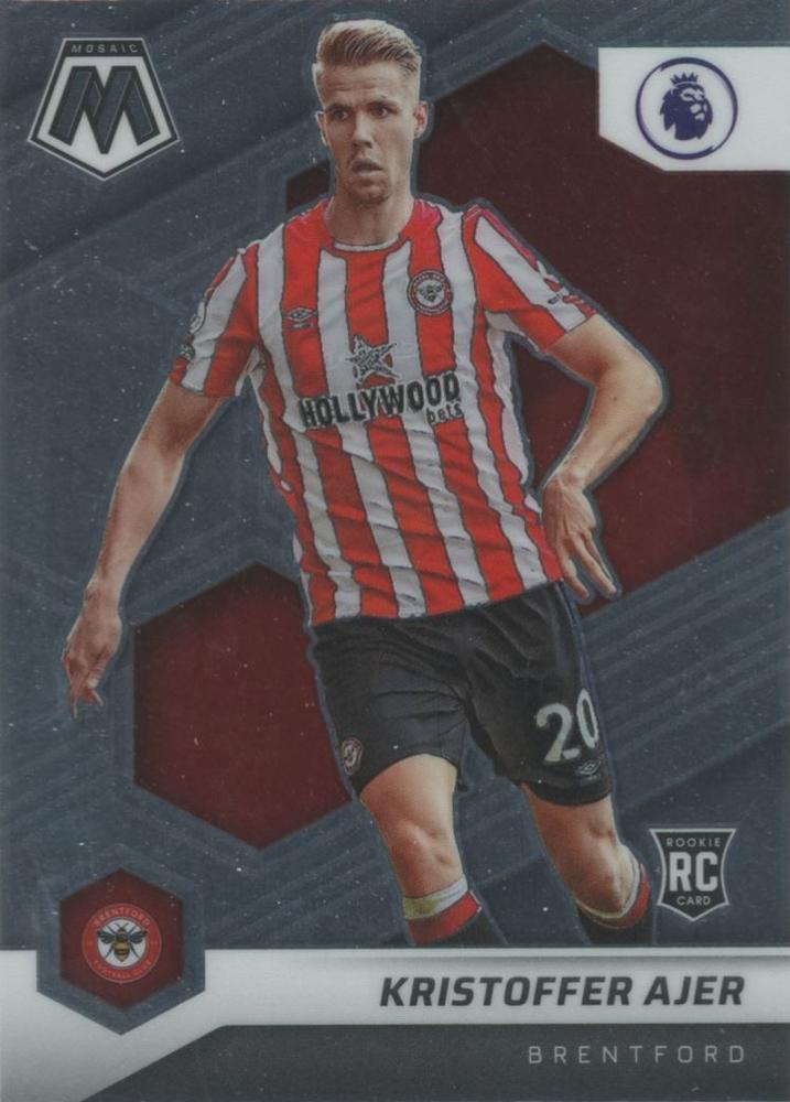 Kristoffer Ajer 2021 Panini Mosaic Premier League