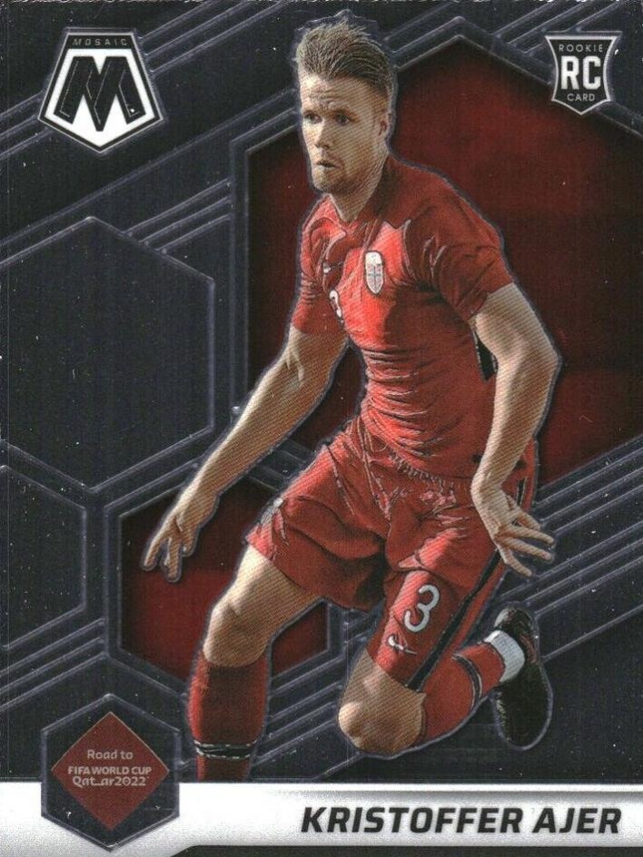 Kristoffer Ajer 2021 Panini Mosaic Road to FIFA World Cup