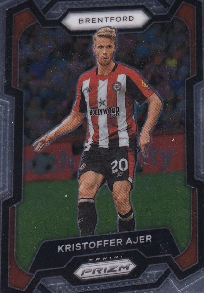 Kristoffer Ajer 2023 Panini Prizm Premier League