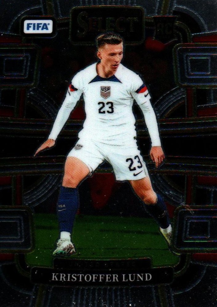 Kristoffer Lund 2023 Panini Select Red /149