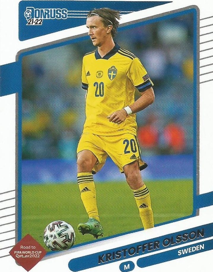 Kristoffer Olsson 2021 Panini Donruss Soccer 157