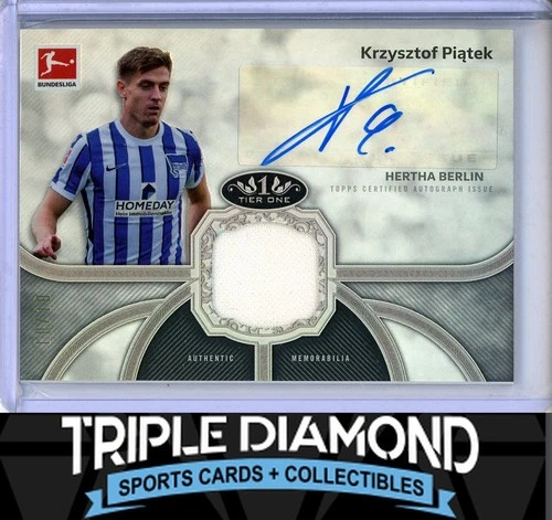 Krzysztof Piatek 2021 Topps Bundesliga Tier One /10