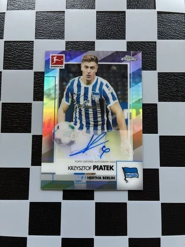Krzysztof Piatek 2020 Topps Chrome