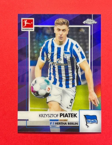 Krzysztof Piatek 2021 Topps Chrome Purple Refractor /299