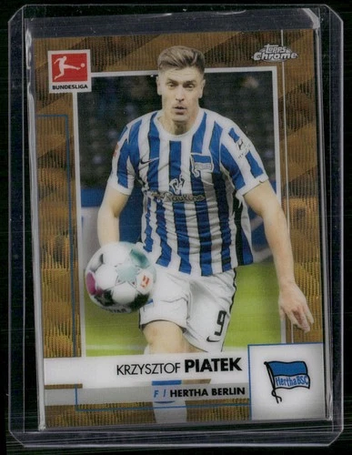 Krzysztof Piatek 2020 Topps Chrome Sapphire Edition Gold /50