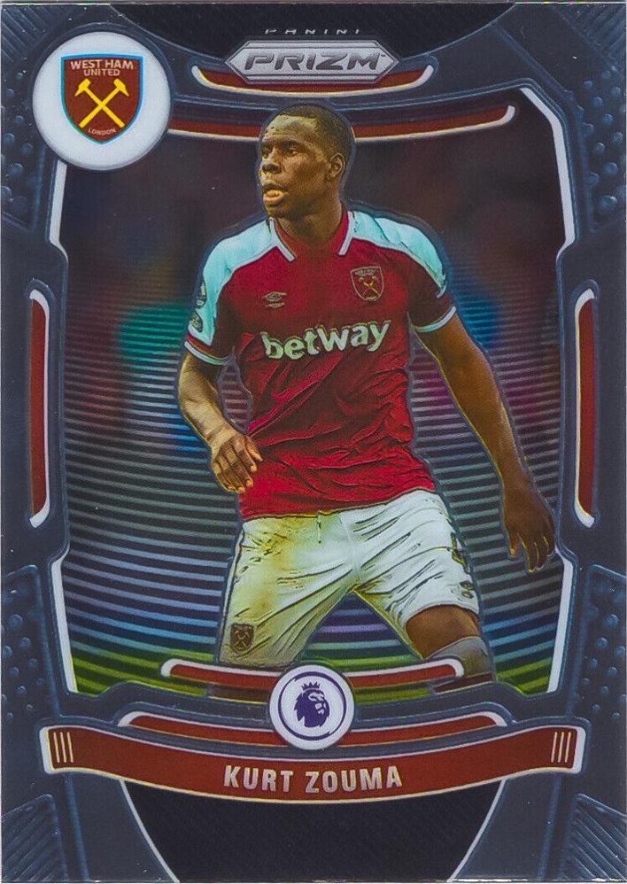 Kurt Zouma 2021 Panini Prizm Premier League 230