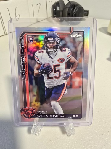 Kyle Monangai 2025 Topps Chrome Refractor