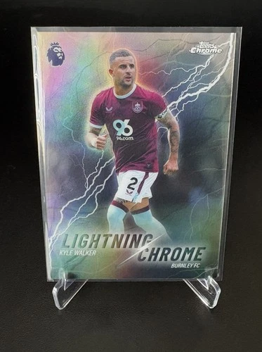 Kyle Walker 2025 Topps Chrome Lightning Chrome
