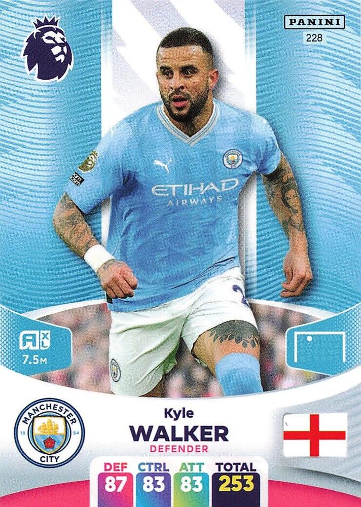 Kyle Walker 2024 Panini Adrenalyn XL Premier League