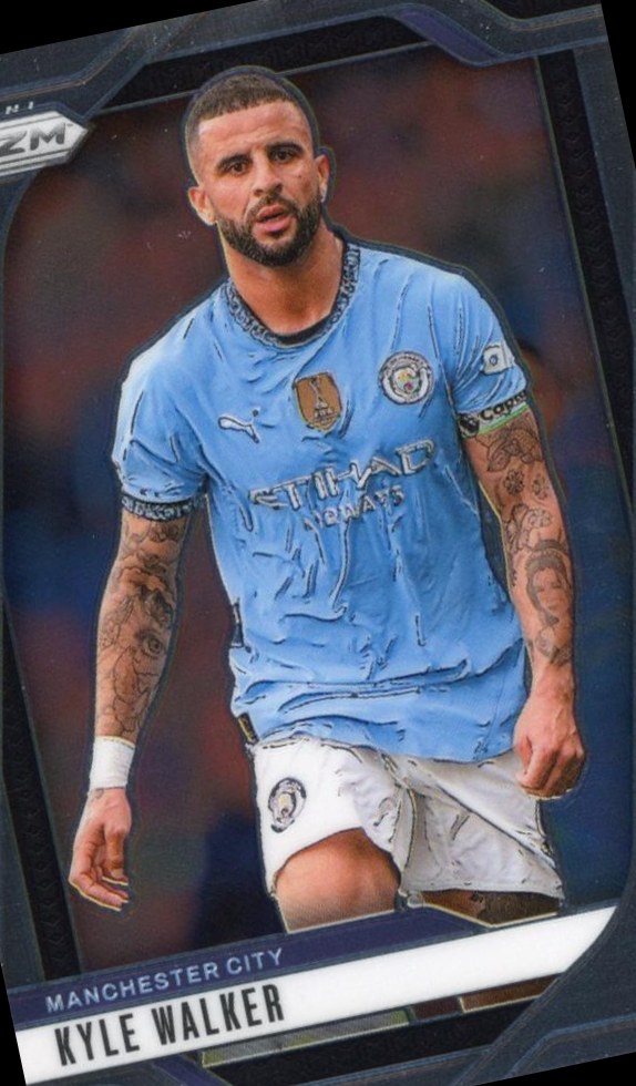 Kyle Walker 2024 Panini Prizm Premier League