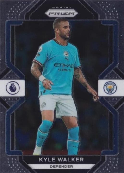 Kyle Walker 2022 Panini Prizm Premier League 12
