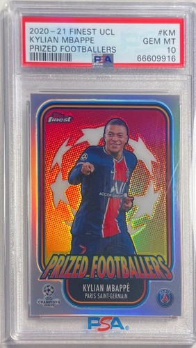Kylian Mbappé 2020 Panini Calciatori Pregiato Rifrattore