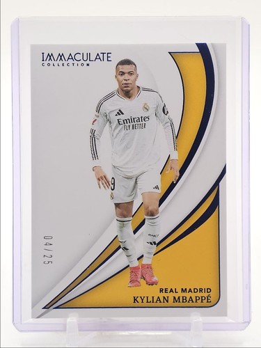Kylian Mbappé 2024 Panini Calcio Immacolato Zaffiro /25