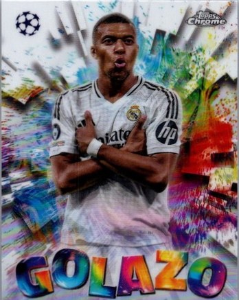 Kylian Mbappe 2024 Topps Chrome
