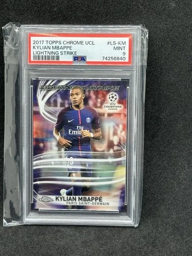 Kylian Mbappé 2017 Topps Chrome