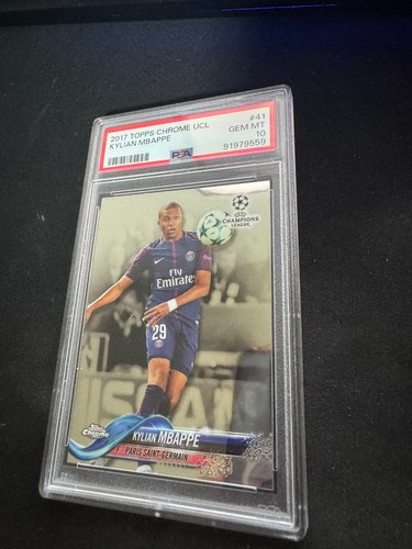 Kylian Mbappé 2017 Topps Chrome