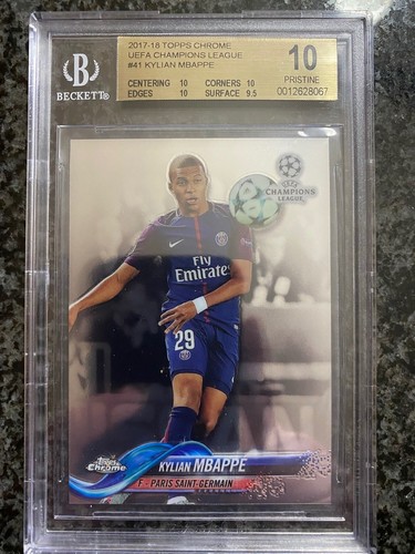 Kylian Mbappé 2017 Topps Chrome