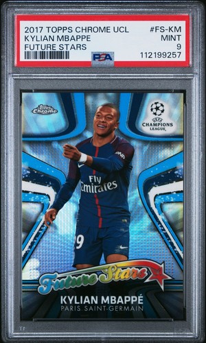 Kylian Mbappé 2017 Topps Chrome