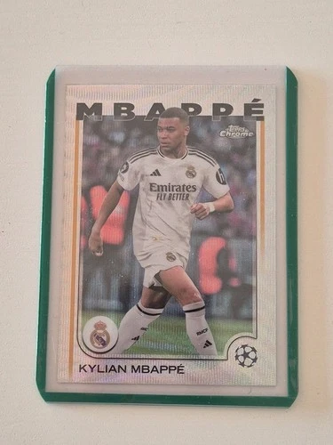 Kylian Mbappé 2025 Topps Chrome Glitzer