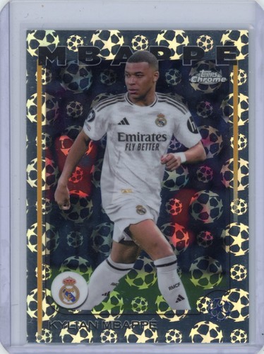 Kylian Mbappé 2024 Topps Chrome Logofractor