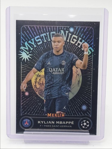 Kylian Mbappé 2023 Topps Chrome Merlin