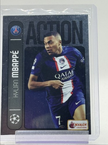 Kylian Mbappé 2021 Topps Chrome Merlin Heritage