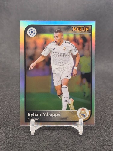 Kylian Mbappé 2024 Topps Chrome Merlin Refractor