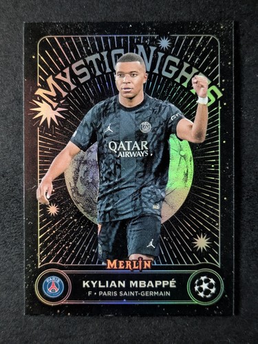 Kylian Mbappé 2023 Topps Chrome Merlin UEFA #MN-2