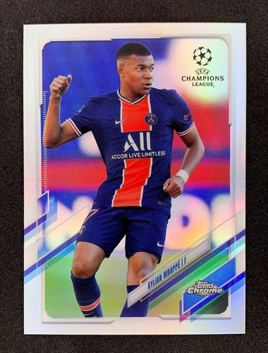 Kylian Mbappé 2020 Topps Chrome Refractor