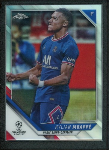 Kylian Mbappé 2022 Topps Chrome Refractor