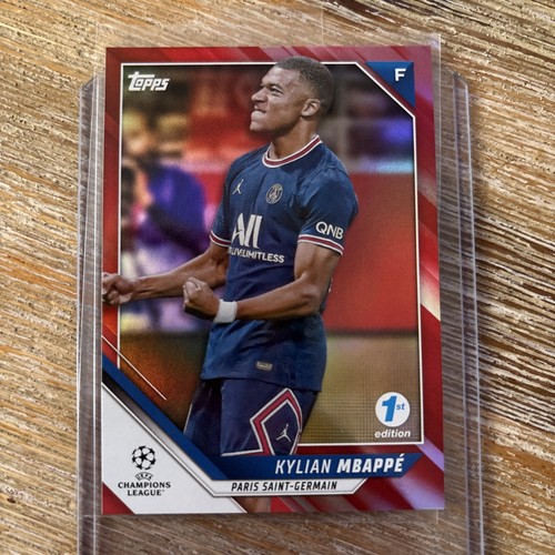 Kylian Mbappé 2022 Topps Chrome Rosso /5