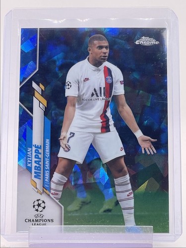 Kylian Mbappé 2019 Topps Chrome Sapphire