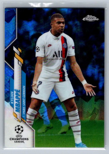 Kylian Mbappé 2019 Topps Chrome Sapphire