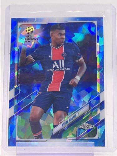 Kylian Mbappé 2020 Topps Chrome Sapphire