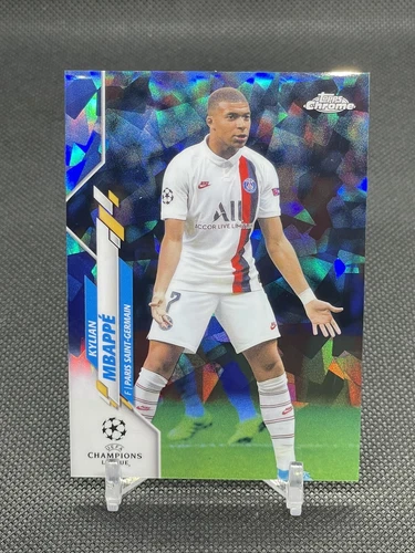 Kylian Mbappé 2019 Topps Chrome Sapphire Refractor