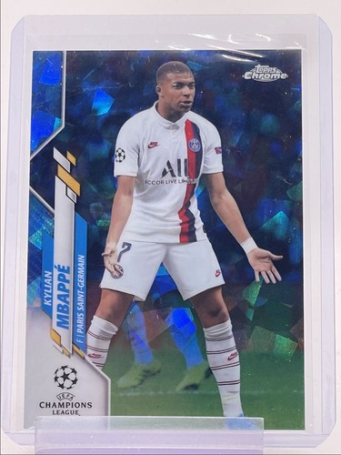 Kylian Mbappé 2019 Topps Chrome Sapphire Refractor